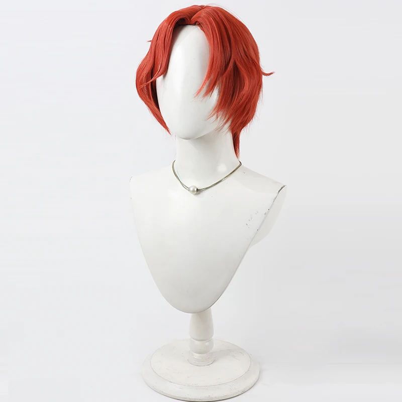 แบล็คสตาร์ เมนู คอสคอสเพลย์วิกผมฮาโลวีนปาร์ตี้คาร์นิวัลอุปกรณ์ประกอบฉากผมสังเคราะห์เส้นใยทนความร้อน + หมวกวิกผม