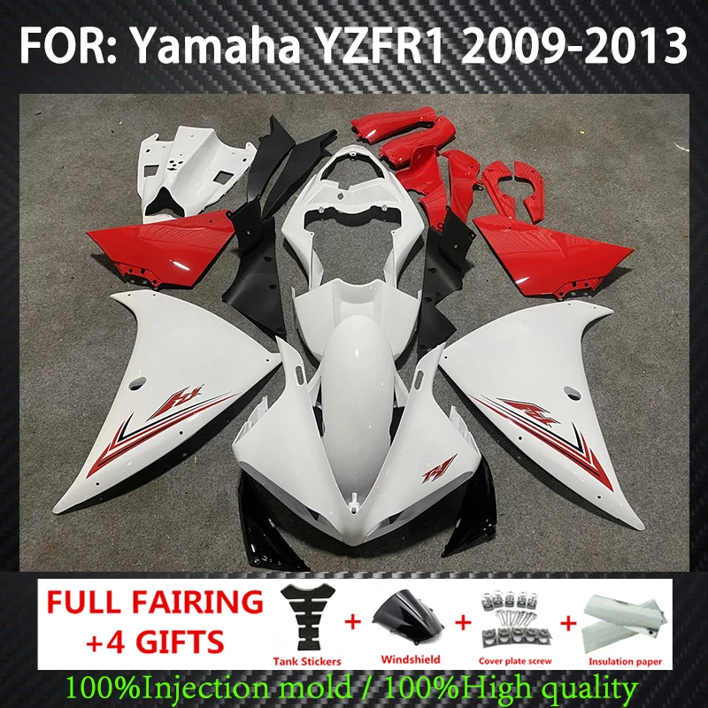 

Motorcycle Fairing Set Body Kit Plastic For Yamaha YZFR1 YZF-R1 YZF R1 2009 2010 2011 2012 2013 Accessories Full Bodywork Cowl