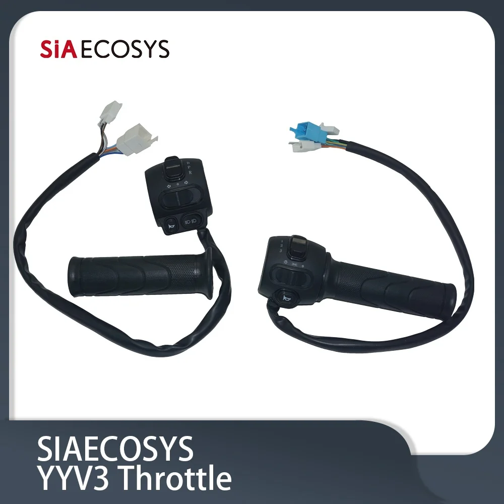 

SIAECOSYS YYV3 Sport 3 Slide Mode Switch Combination Switch Full Twist Throttle Parking Reverse for Motorcycles
