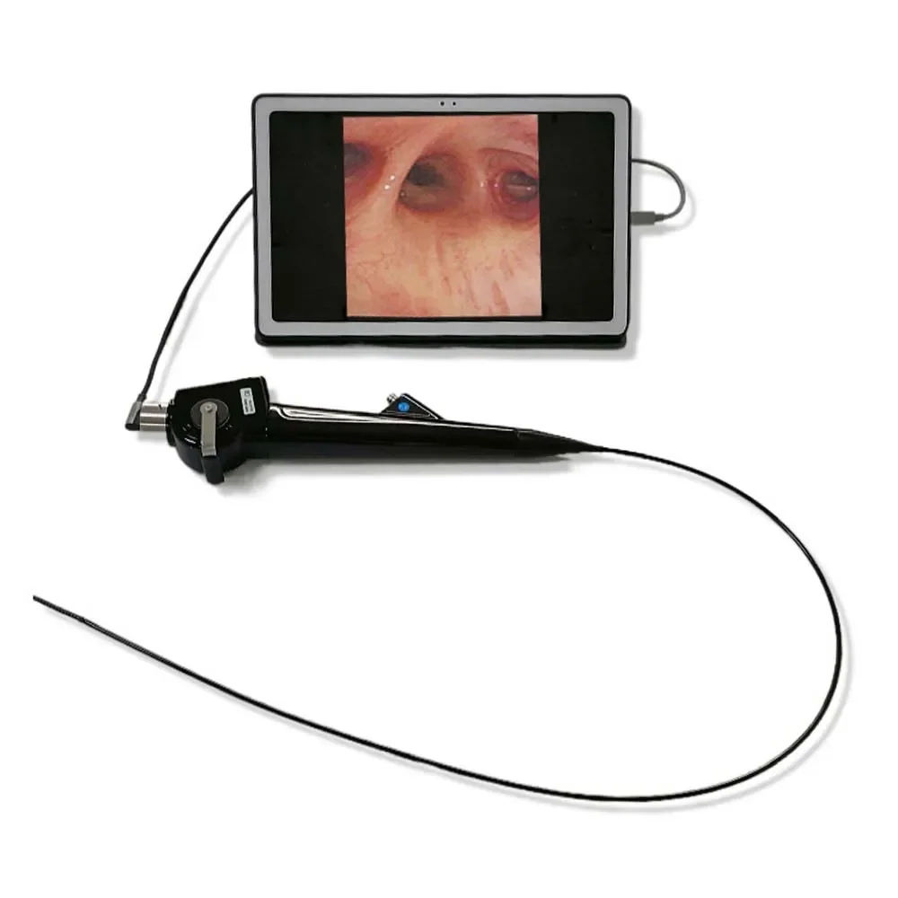 Medical Hospital Portable Veterinary Electronic Flexible Video Ent Endoscopy Bronchoscope