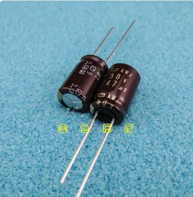 10pcs/lot Japanese Chemi-con NIPPON 47uF 50V AWJ Advanced Audio Electrolytic Coarse Copper Pin 10x16mm free shipping