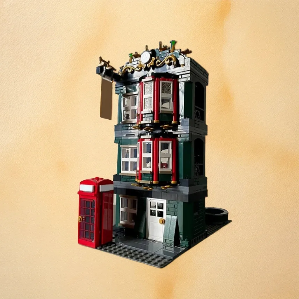 

806PCS MOC M's Antique Store (Modular Alternate Build for 76403) Vintage DIY Model Building Blocks Birthday Toys Gift