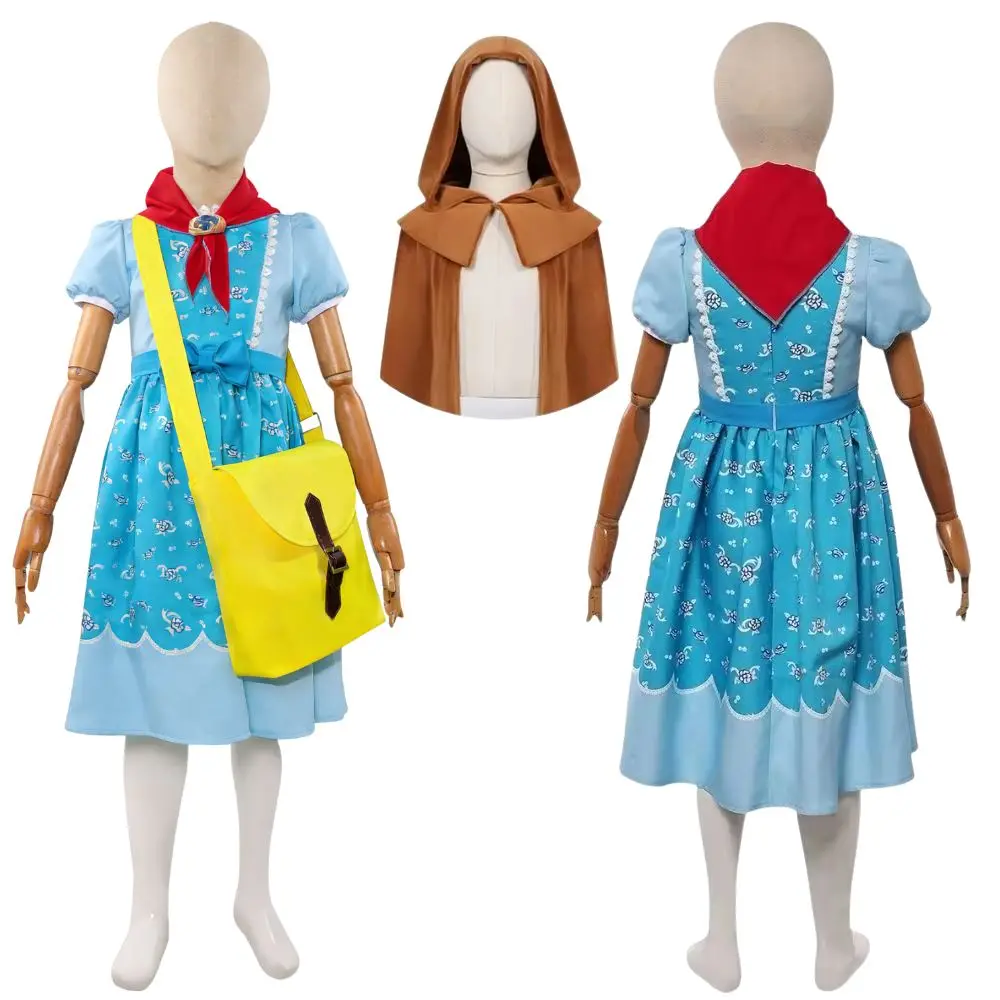 

Костюм Фантазии для косплея Holly Wheeler для детей, платье для девочек, шарф, ТВ ST, маскировка, наряды для ролевых игр, карнавальный костюм на Хэллоуин