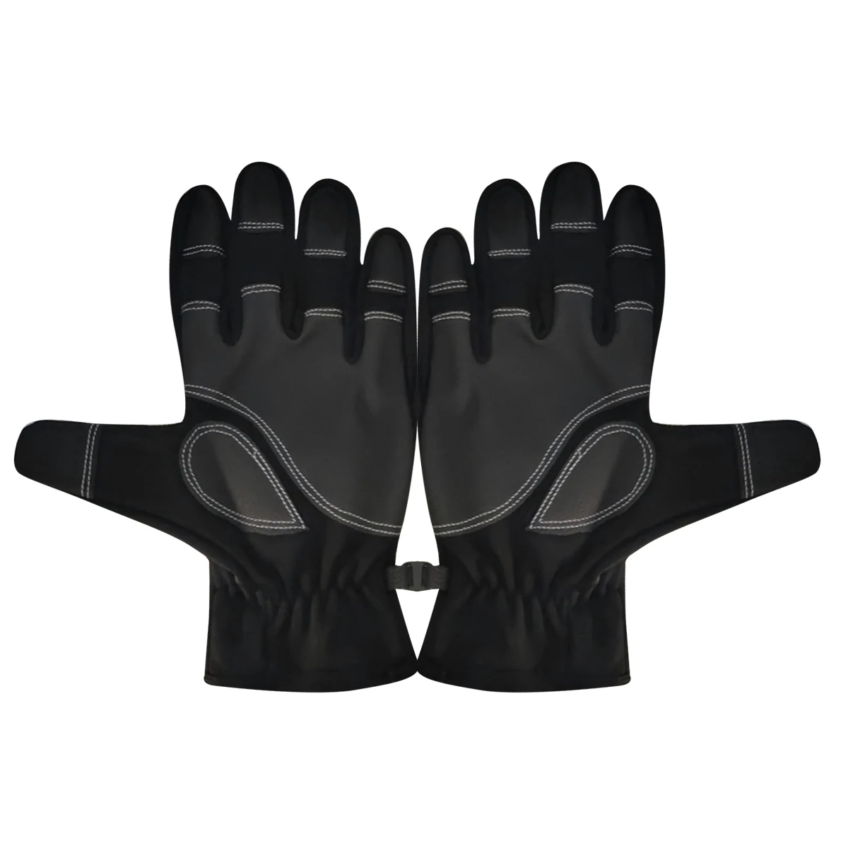 Cycling Gloves Touch Screen Waterproof Warm Fluff Three Insulation Fabrics Nonslip Silicon Palm Winter Running Climbing