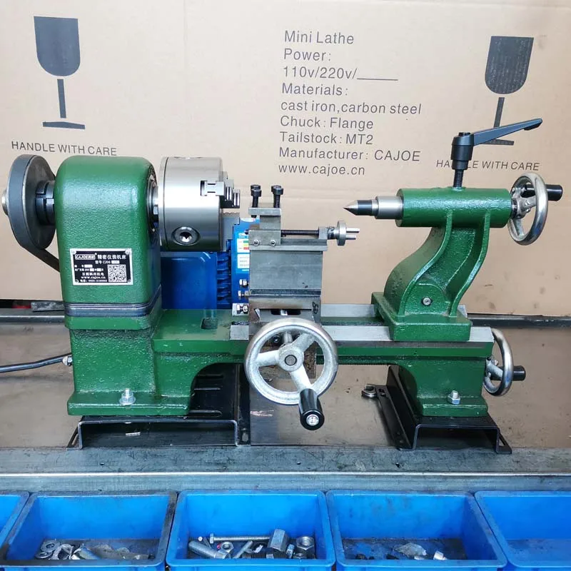 

Balcony Lathe/Precision Low Noise/Cast Iron Precision Micro Instrument Small Lathe/Desktop Metal Household