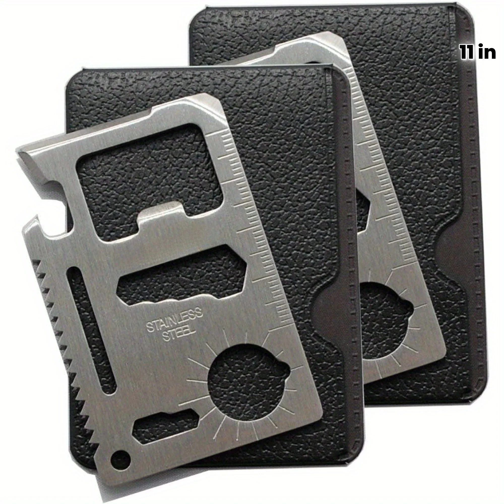 Card Scraper Steel - 1/2 pièces Pack 11 en 1