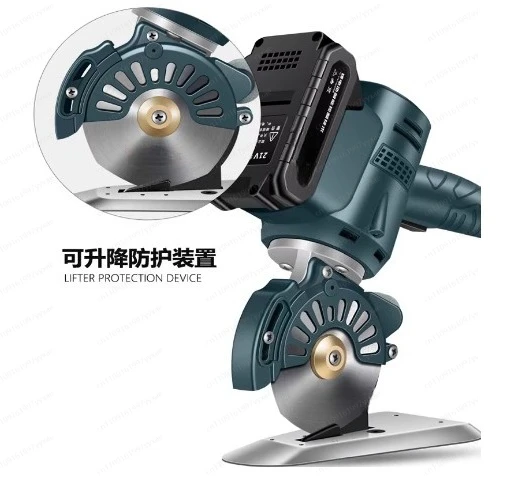 High-speed cutting motor delivers smooth clean cuts with no fraying on various fabrics.