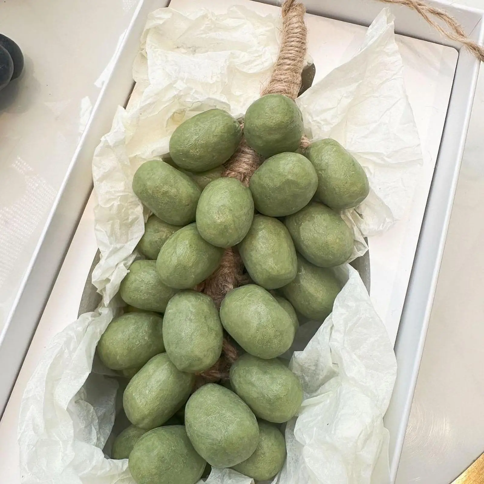 

Ароматное натуральное мыло ручной работы в форме грозди винограда, декоративное фруктовое мыло для декора ванной комнаты