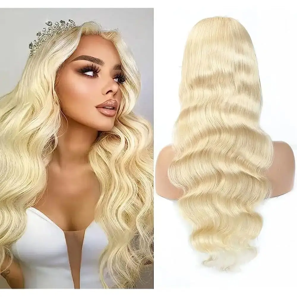 

30 Inch Wig for woman Transparent 13x4 Lace Front Wigs Glueless 613 Blonde 13x6 Lace Frontal Body Wave Wigs Human Hair 180%