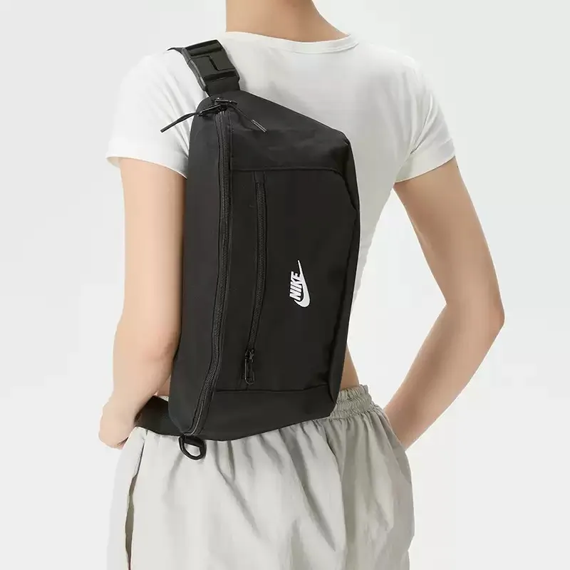 Nike Shoulder Bag Women's Small Bag Crossbody Bag Waist Bag Outdoor Casual Bag Ib4369-010-1