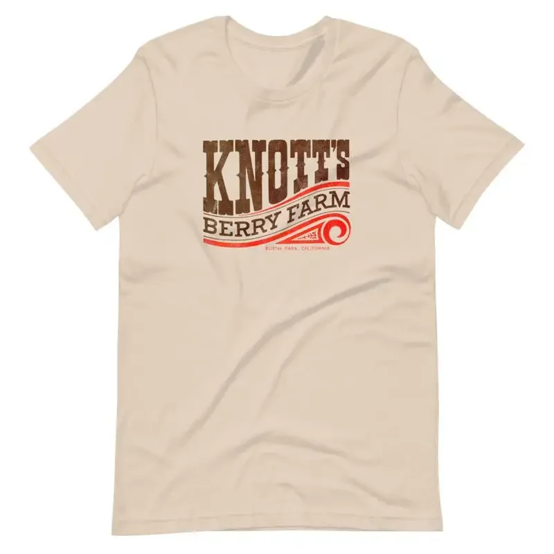 Knotts Berry Farm Amusement Park Vintage Style T Shirt