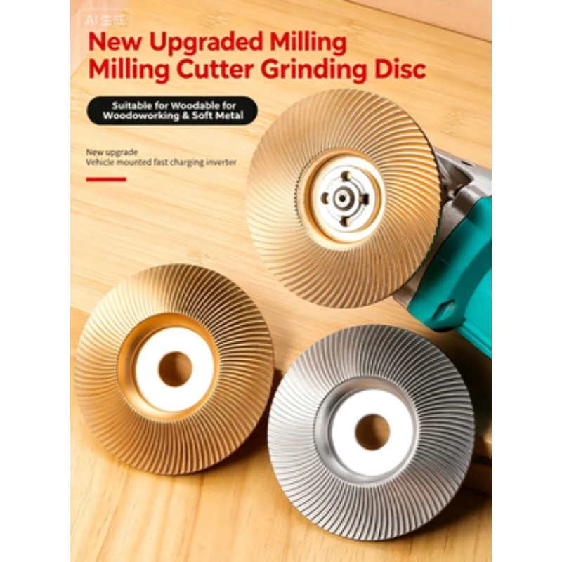 1pc Angle Grinder Wood Sanding Disc Woodworking Polishing Grinding Plate Tool