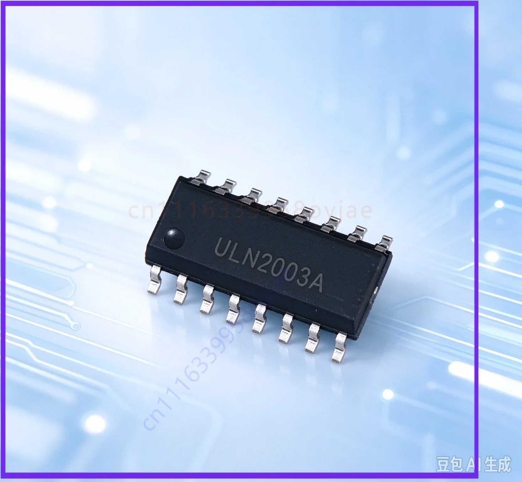 for ULN2003APG DIP16 ULN2003AN SOP16 Driver IC Chip, New Imported Original  50pcs