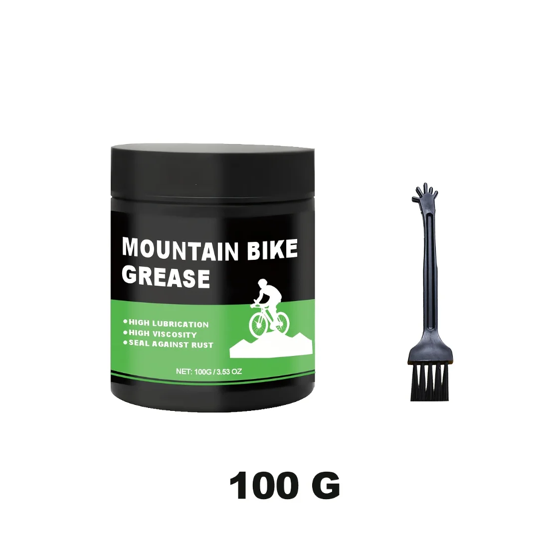 100g Bicycle Lubricating Grease For bike Green Effect Bearing Grease Hub Lubricants Lipid Elements