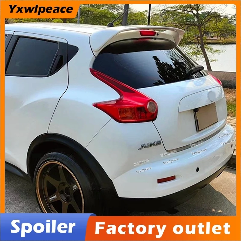 

For Nissan Juke 2010 2011 2012 2013 2014 2015 Roof Spoiler High Quality ABS Plastic Unpainted Color Rear Trunk Lip Wing Spoiler