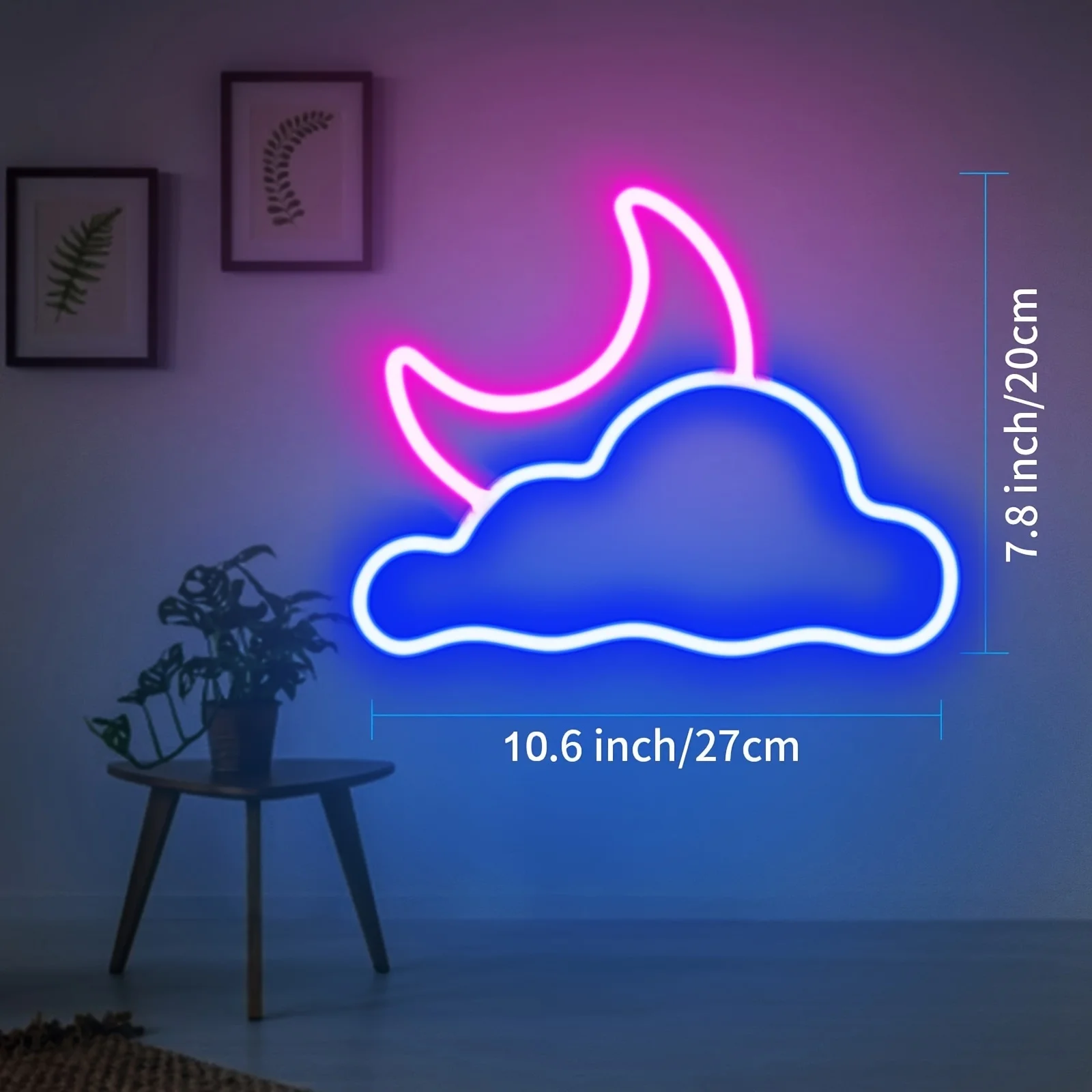 UponRay Neon Sign Gaming Neon Sign for Game Room Decor USB Powered Dimmable Led Neon Light Sign for Kids Room Decor