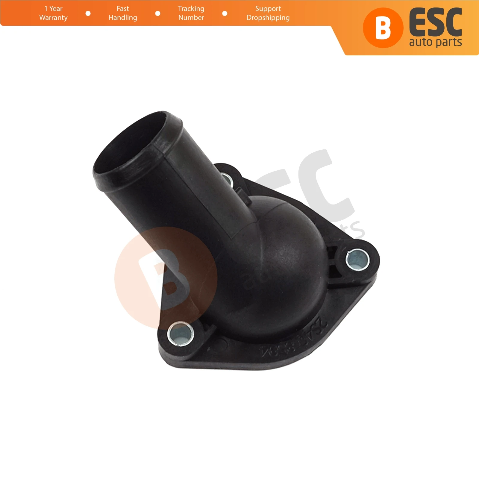 

ESP1151 Thermostat Coolant Water Outlet Flange Connector Pipe for Ford Focus C-Max Fiesta Mondeo Connect 1.8 TDCi 1148329