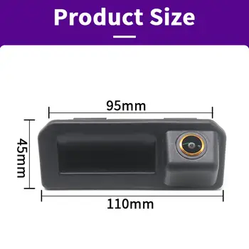 AHD 1080P Couvací kamera do zavazadlového prostoru pro Audi Q2 Q2L Q5L A5 Škoda Karoq KODIAQ Cayenne Polo Bora 8 nejlepší prodej příslušenství pro Škoda Kodiaq - №8