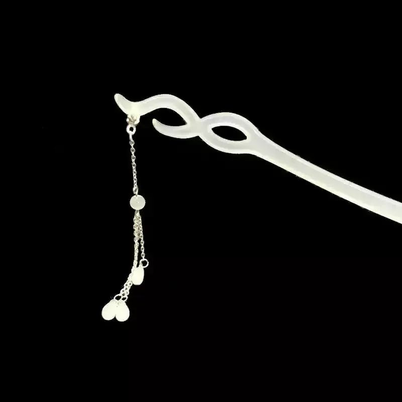 

White Snake Origin Hair Clip Hairpin piece Artifact COS Little White Su Zhen Bai Niangzi New Version Restoration Edge Clip