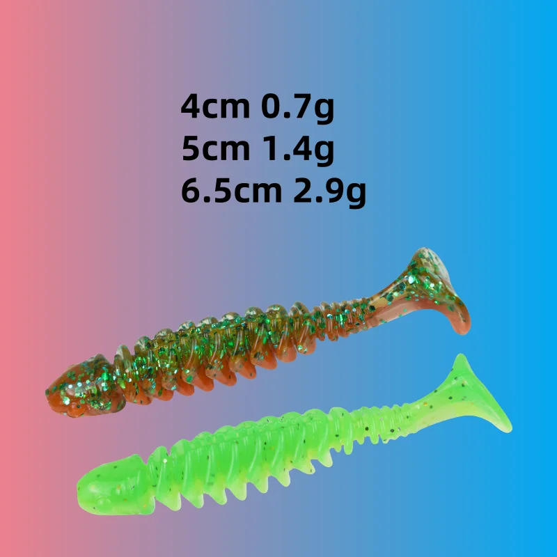 10 Stück Weichköder 40mm 50mm 65mm Künstliche Köder Silikon Karpfenangel-Ausrüstung Lockmittel Angelzubehör Angelköder – Detail 9