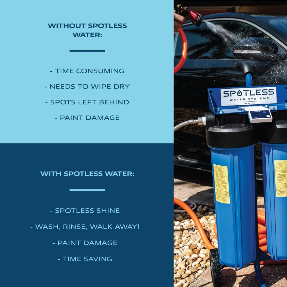 Water Systems - DIC-20 Simplest RV & Car Wash System, Rinse Works for All Vehicles, Motorcycles, Bikes, Boats, Planes, Yachts