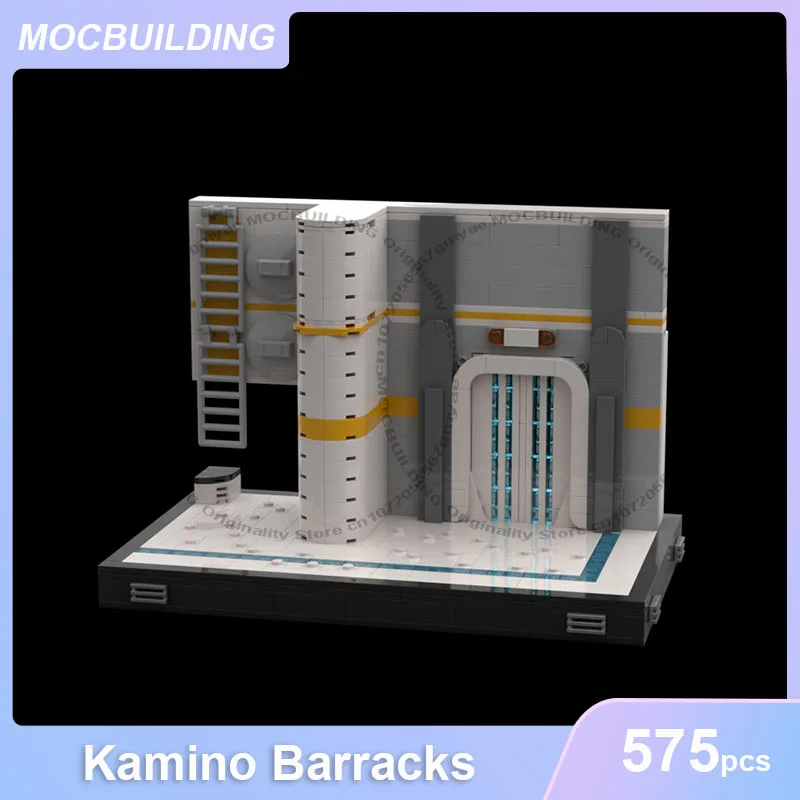 

Конструктор MOC: Диорама «Каминские казармы», модель для самостоятельной сборки, космическая коллекция, развивающие творческие игрушки, подарки, 575 деталей
