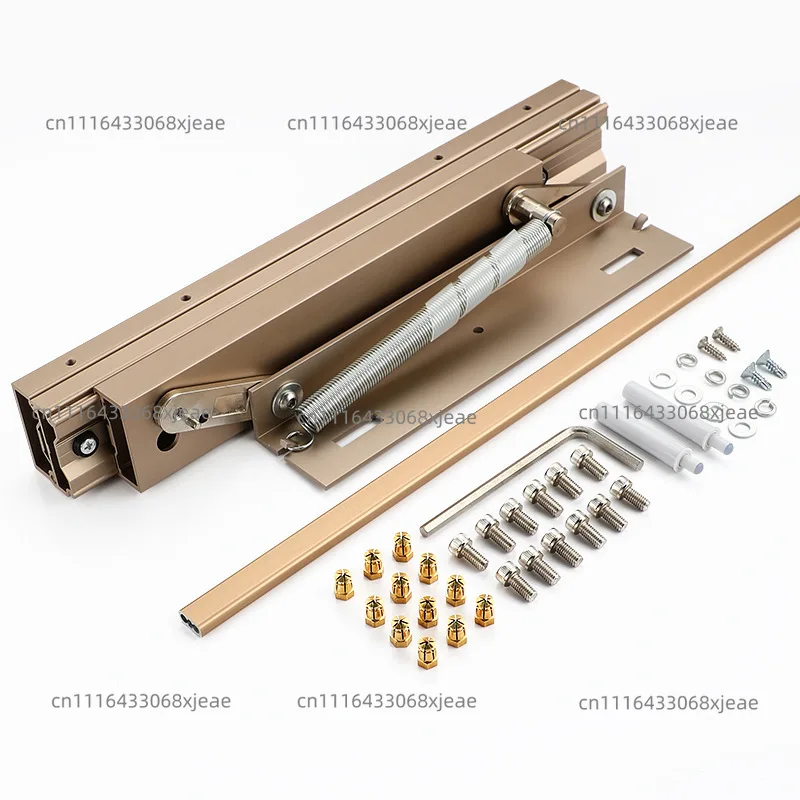 Rise desk extension guide rail desktop widening track folding hidden slide rail jumping platform lifting hardware accessories
