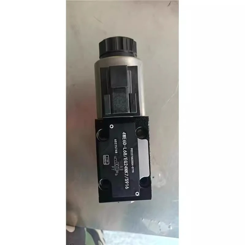 

Оригинальный кран 60275748/DC24V, электромагнитный гидравлический распределительный клапан 4WE6D-L68EG24NK7, аксессуары