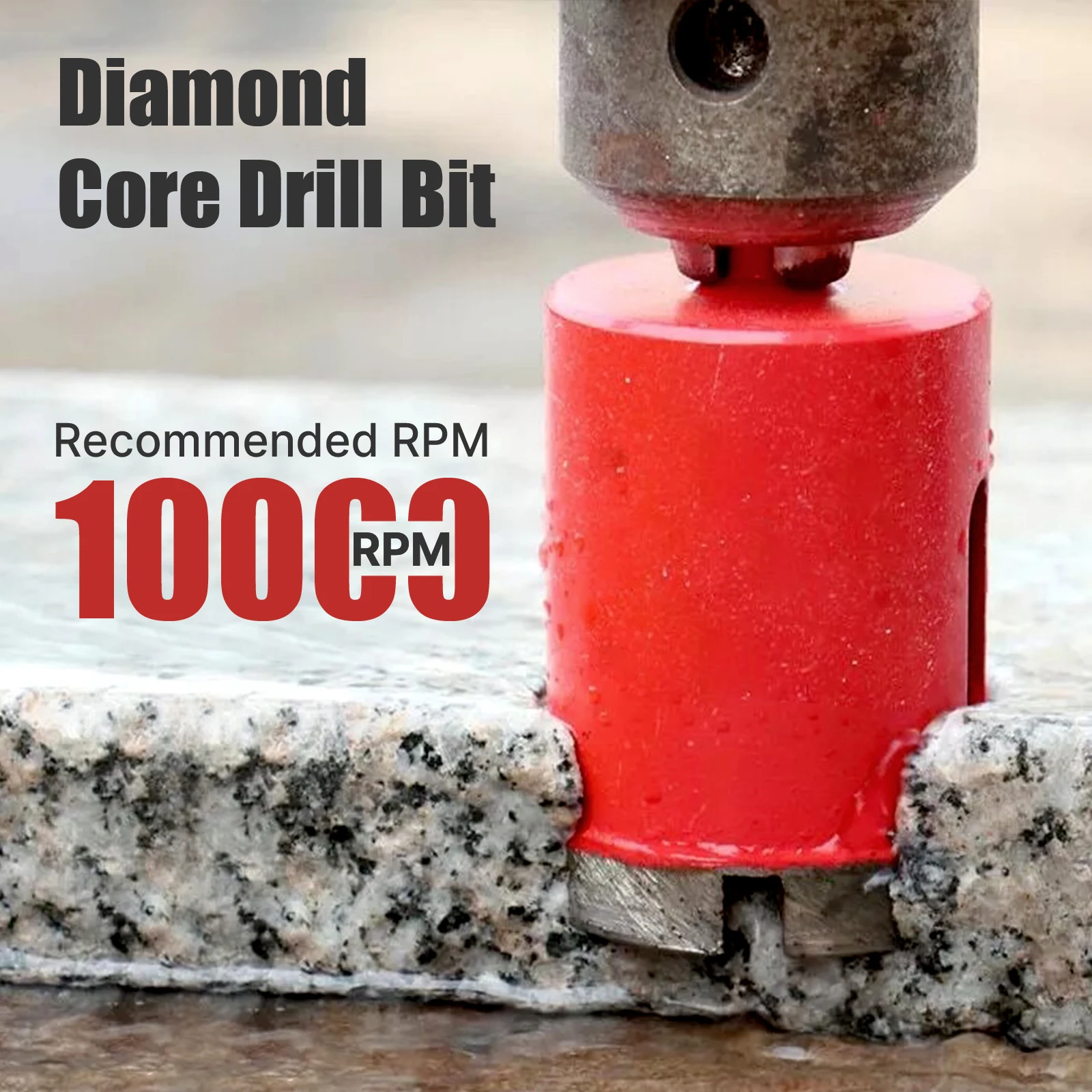 1PC  6-120mm Marble Opener Diamond Core Bit For Marble Granite Glass Tile Hole Saw Ceramic Concrete Drill Bit Angle grinder bit
