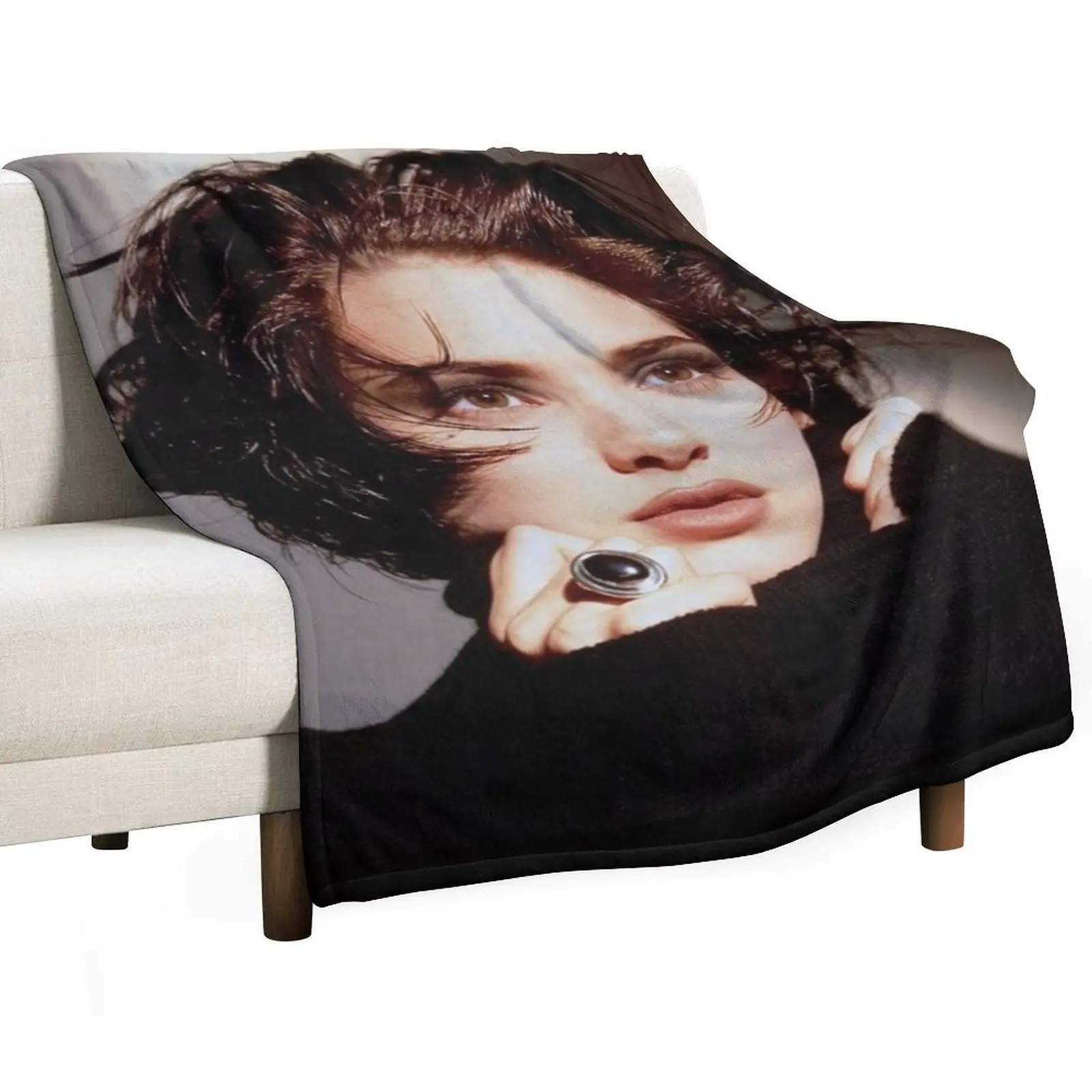 

Winona Ryder - Album Throw Blanket Camping warm winter Heavy Decorative Sofas Blankets