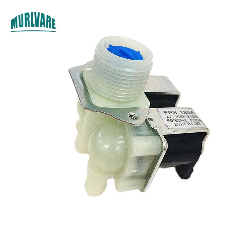 Washing Machine Inlet Valve FPS180 Double-Head Solenoid Valve Inlet Switch For Midea Haier LG Drum Washing Machine