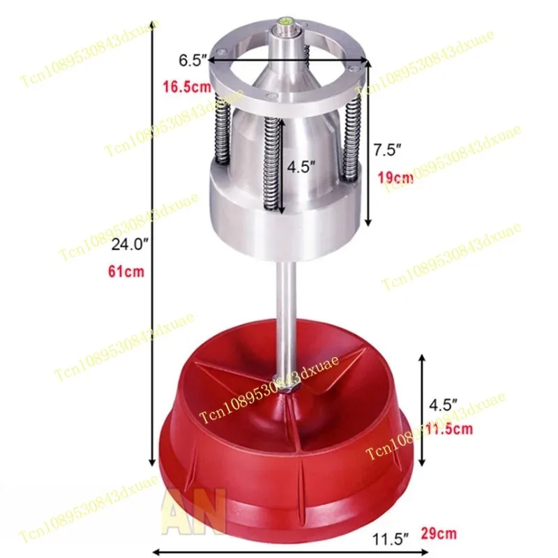 Portable Car Truck Wheel Tire Balancer Heavy Duty Rim Bubble Level Auto Repair Tool for Hubs