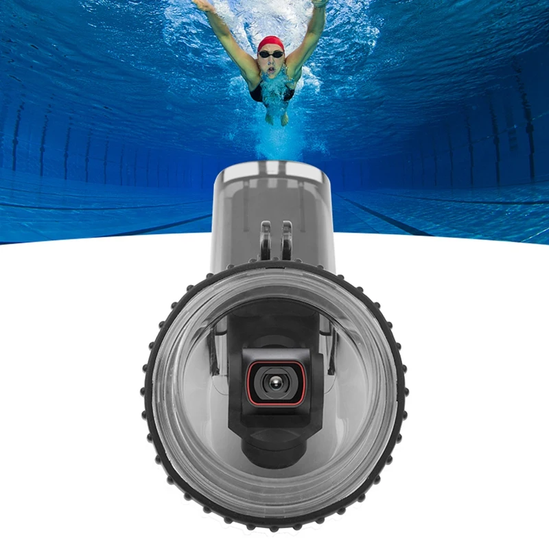

FORW-For DJI Pocket 2 Waterproof Case Housing Case Protective Shell Surfing 60 Meters Diving Gimbal Camera Accessories