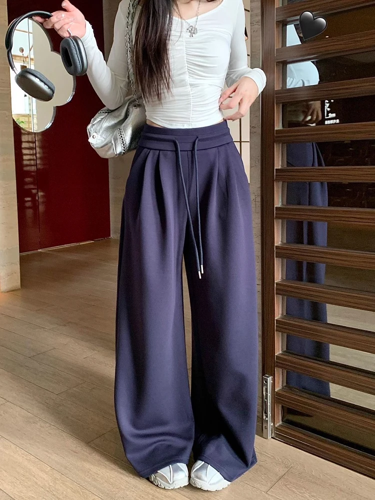 Pantalon femme Y2K femme extérieur Cargo Style randonnée multi-poches Ripstop cordons réglable élastique Streetwear Cool