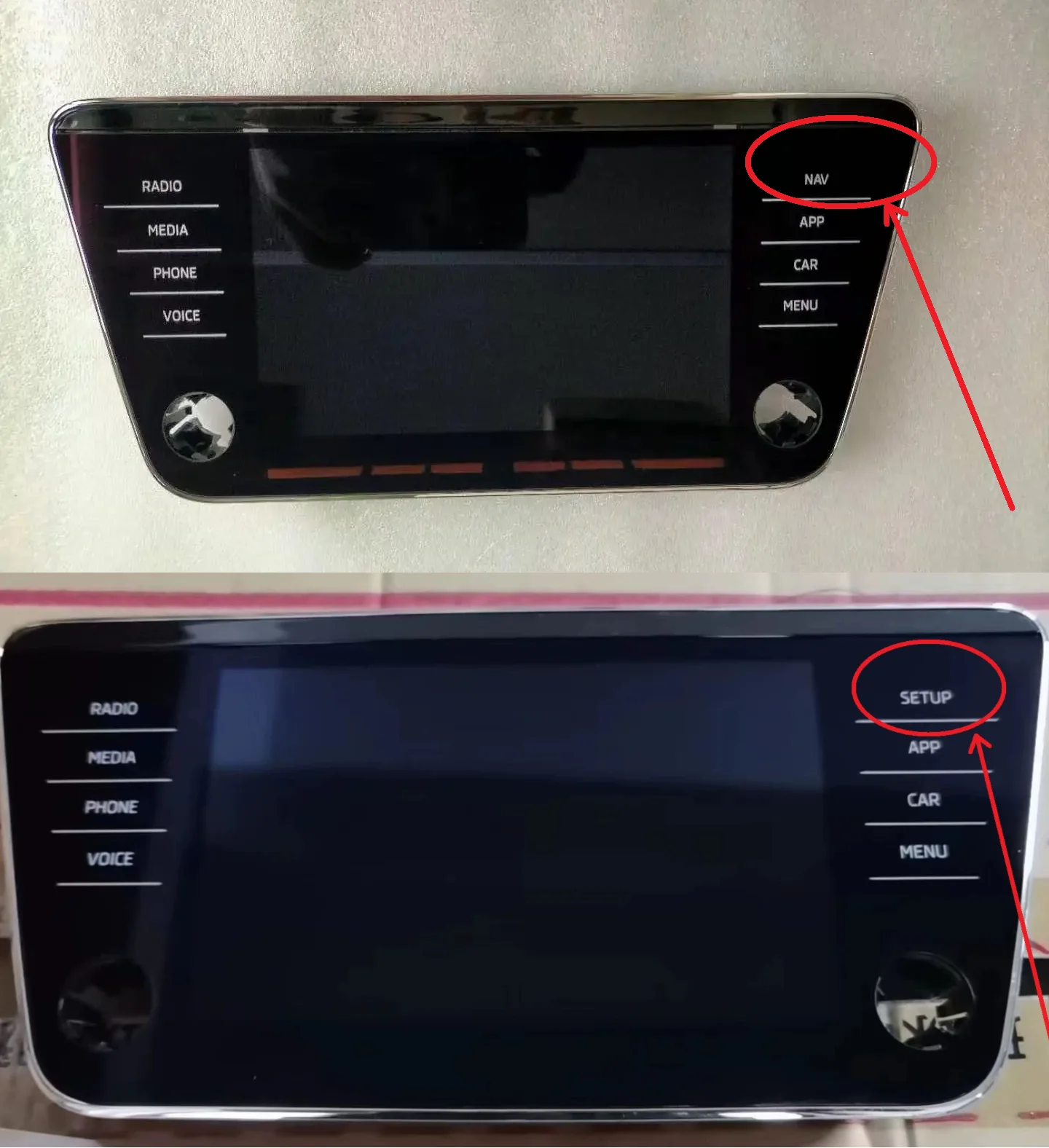 Imagem -04 - Display Lcd Touch Panel para Skoda Superb Display Radio 3v0 919 605 e 2023