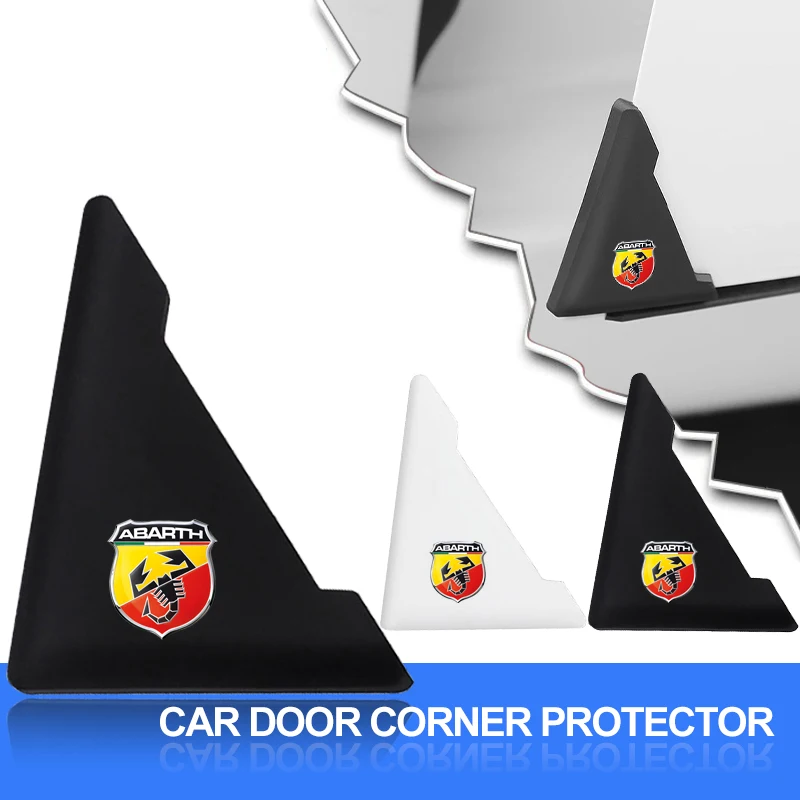 Autotür-Eckabdeckung, Stoßstange, Anti-Kratz-Schutz, Aufkleber, Emblem für Abbas Abarth Fiat Punto124/125/500 Stilo Ducato