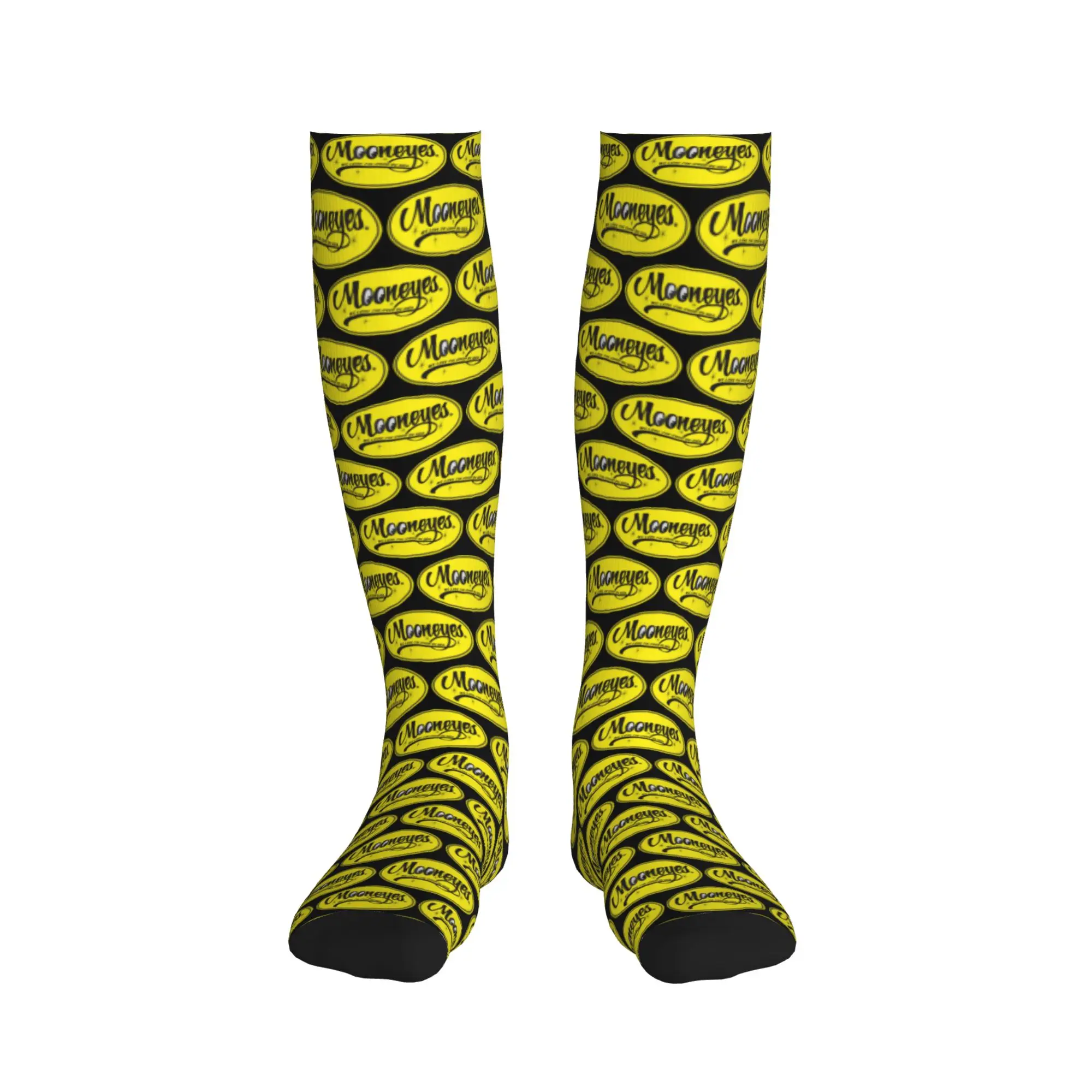 JDM Moon Eyess Motorcycle Racing Mens Sports Compression Socks Unisex Funny  Spring Summer Autumn Winter Dress Socks