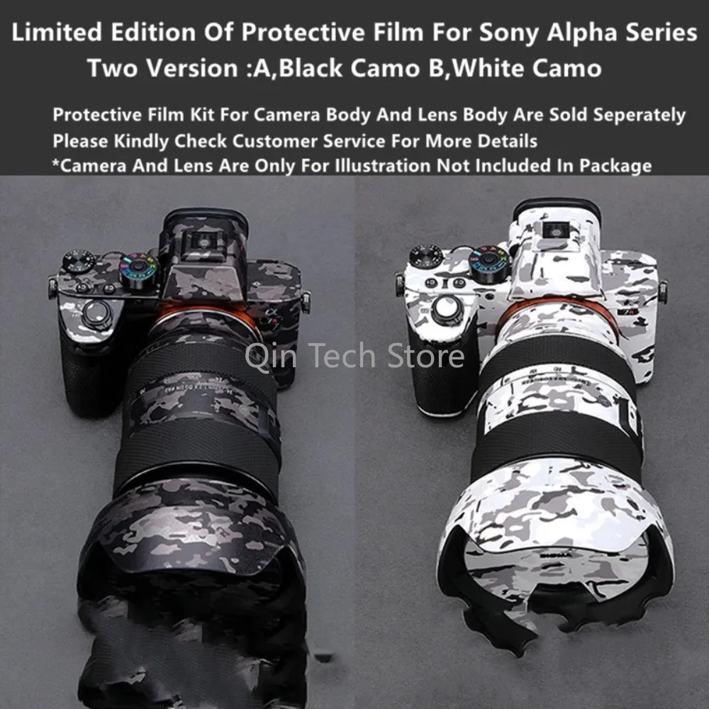 Camera Skin Decal Protective Film For Sony A7RIV A7III A7M3 A7R3 A7R4 A9 A6400 A6300 Wrap Cover Protector