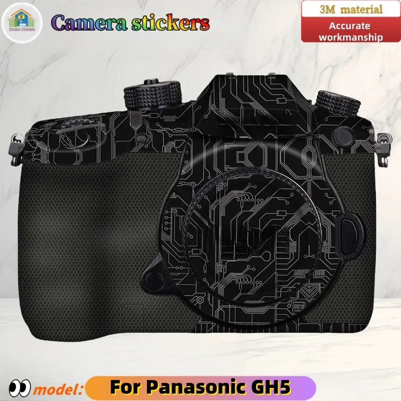 

For Panasonic GH5 Camera stickers, DIY skin,Precision tailoring wear-resistant protective film