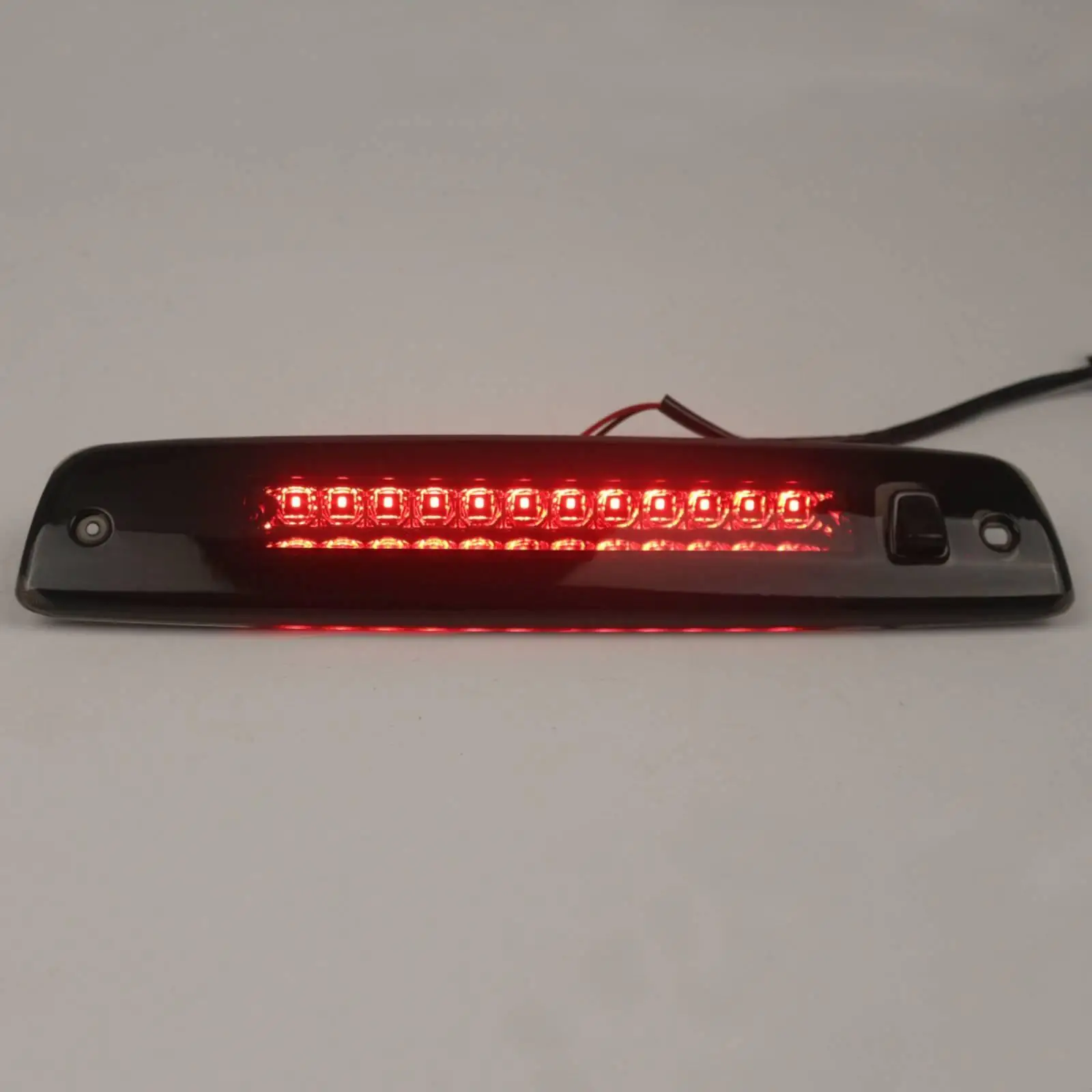 High-Mounted LED Brake Plug-in Light and Play Replacement Third Brake Light with Wiring Connector 12V Bright for Vehicle Repair