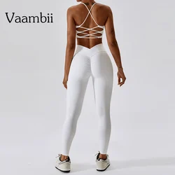 Breathabe Sportwear Gym Outfit Women Fitness Running Sport Sets Beauty Back Bra High Waist Leggings Suit Soild White Yoga Sets