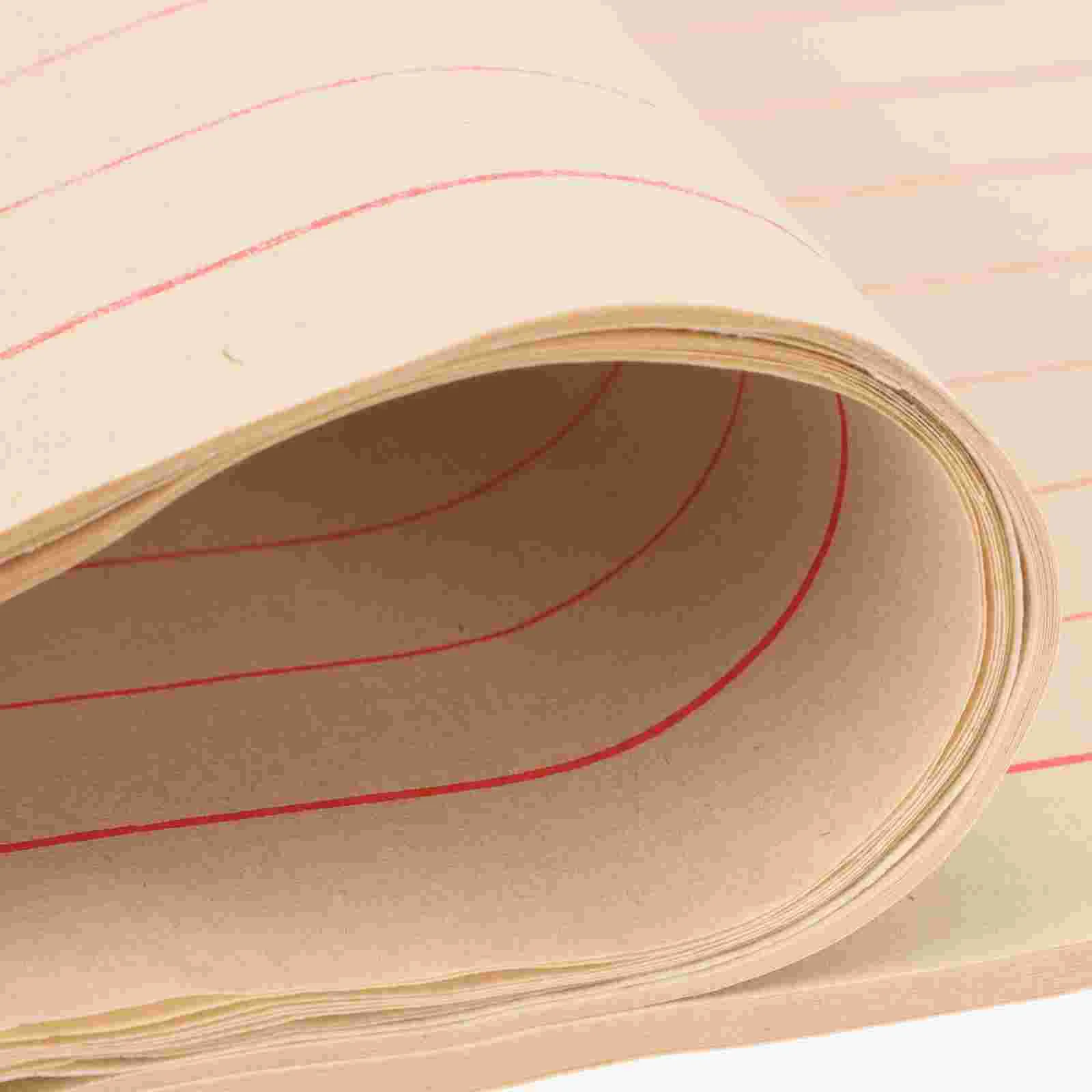 50 Sheets Rice Paper Calligraphy Writing Painting Brush Handwriting Supplies Drawing Smooth Delicate Professional for Ink