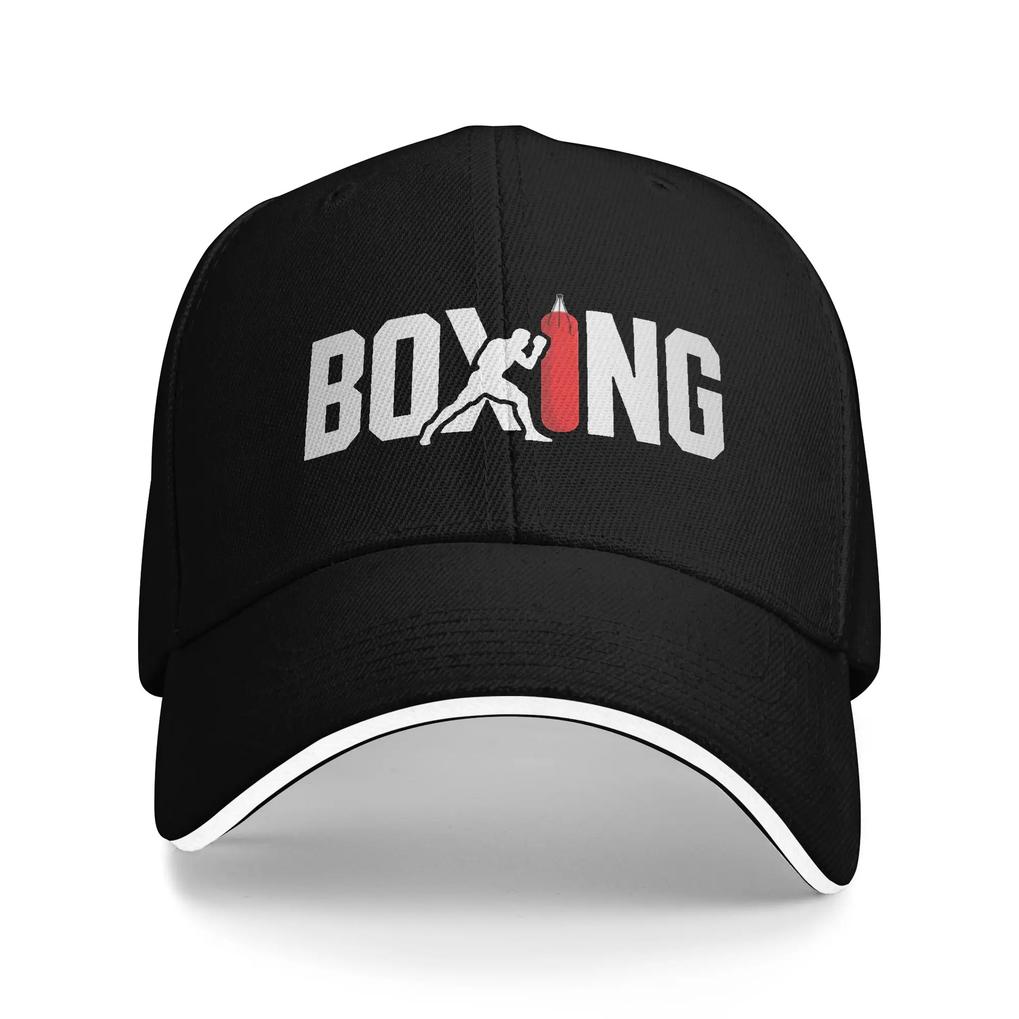 Custom Cool Boxing Baseball Cap Women Men Adjustable Adult Boxers Marital Arts Dad Hat Summer Sun Hat