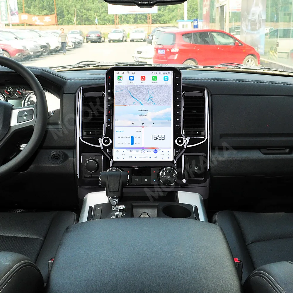 Android 15 Radio For Dodge Ram 2008~2012 GPS Multimedia Player Intelligent Navigation Car Stereo Receiver player IPS Head Unit