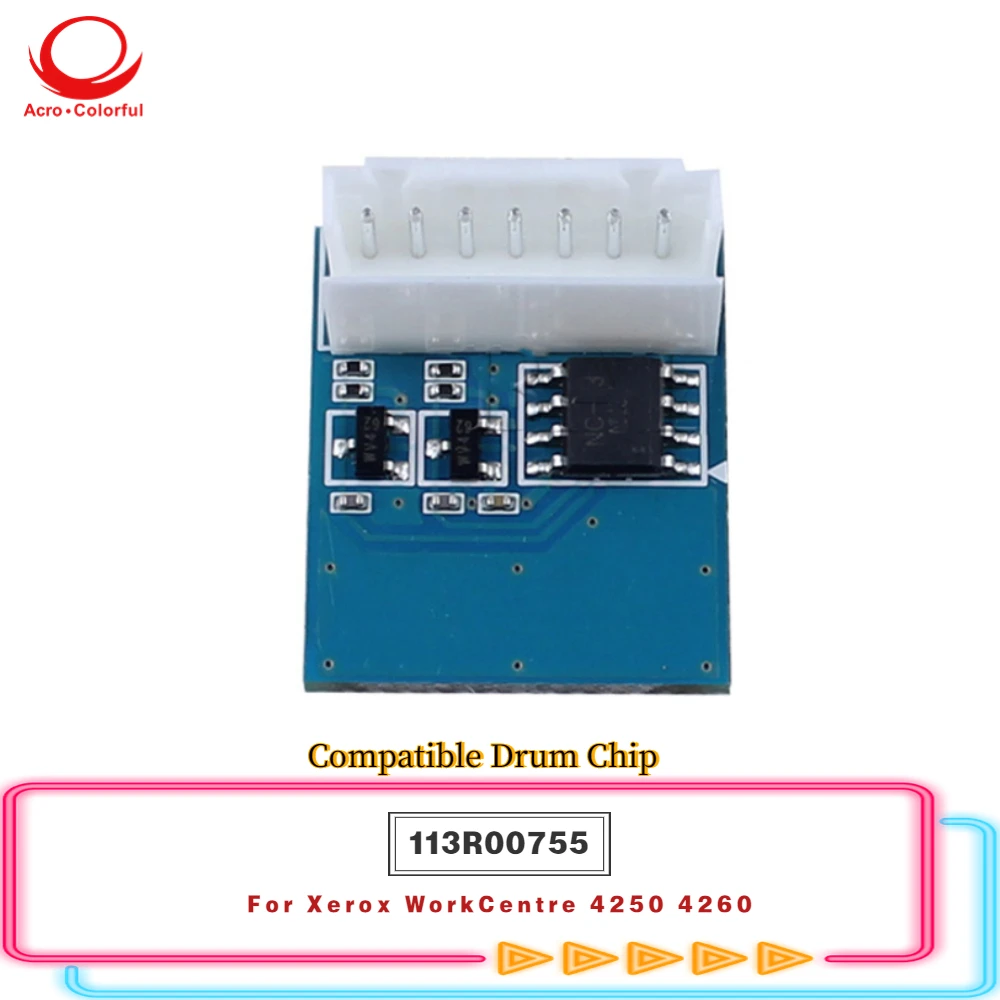 113R00755 Compatible Drum Chip For Xerox WorkCentre 4250 4260 Laser Printer Cartridge Unit Imaging Spare Parts 80K