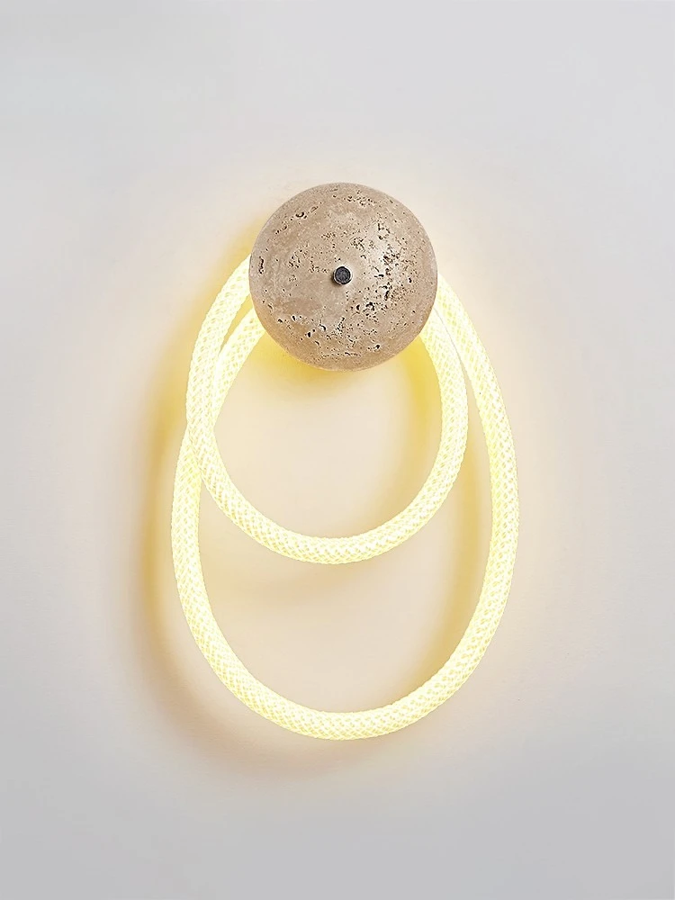 

Postmodern Wabi-Sabi Wall Lamp, Nordic Bedside Sconce for Bedroom, Entryway, Living Room, Creative Ambiance Hotel Decor