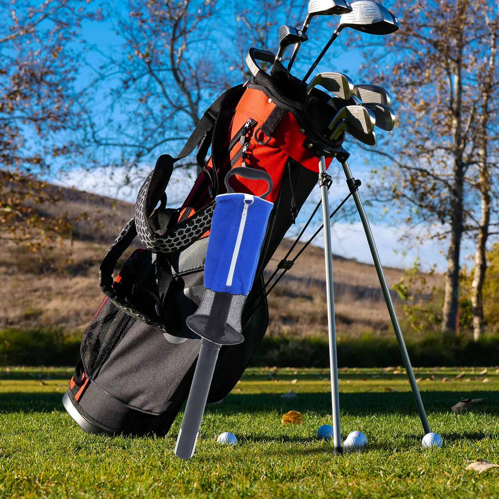 

Golf Ball Picker Large Capacity Storage Bag Machine Retriever Collector Durable Lightweight Golfs Pick Up Tool Practical