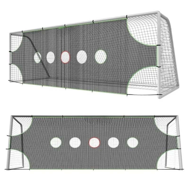 

Portable football gate net indoor outdoor removable