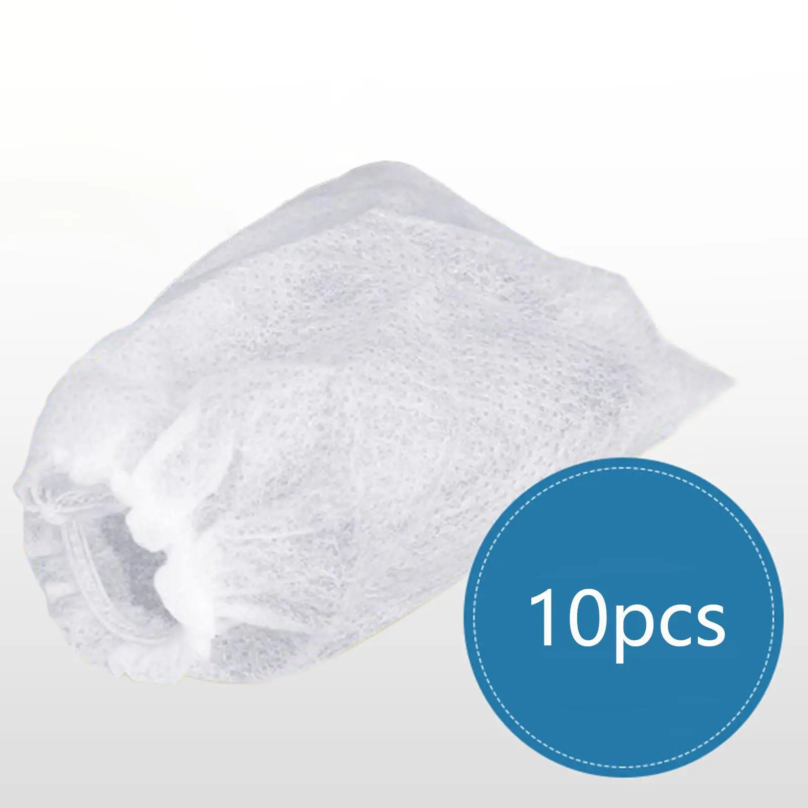 10Pcs Fish Tank Vacuum Cleaner Net Bag, Replacement Filter Bags Nylon Aquarium Gravel Cleaner Fitting Bags for Gravel Sludge