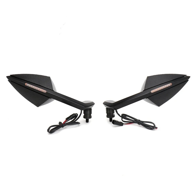 

Motorcycle Integrated Turn Signal Mirrors Rearview Mirror With LED Light For DUCATI STREETFIGHTER V4 Streetfighter V4